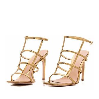 Gianvito Rossi Sandalen - Letal Leather Heel Sandals - für Damen