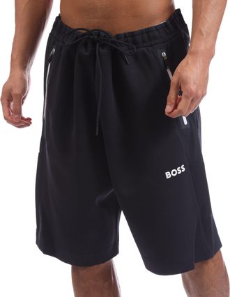 HUGO BOSS Heren Boss Headlo 1 Korte Broek in Donkerblauw