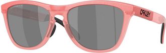 Oakley OO9284A FROGSKINS RANGE Asian Fit Polarized 928416 Mens Sunglasses Pink Size 55