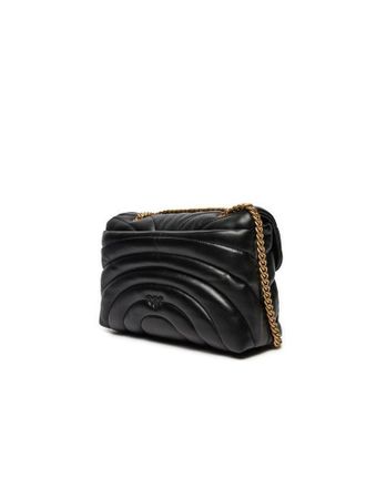 Pinko Love Puff Crossbody Bag - Black