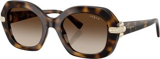 Vogue Eyewear Vo 5706Sb Zonnebril - unisex - Zonnebrillen - Bruin - 50 MM - Nylon - Accessoires