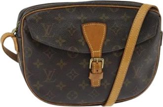 Louis Vuitton Pre-owned Cross Body Bags, female, Brown, Size: ONE SIZE Pre-owned Canvas Cross Body Bag