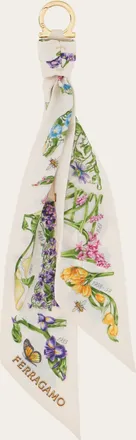 Ferragamo Donna Porta chiavi in seta Multicolore