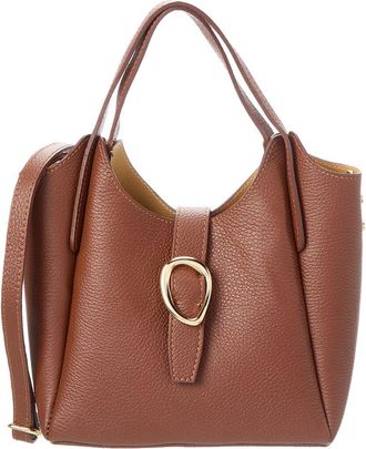 Persaman New York Luna16 Leather Shoulder Bag
