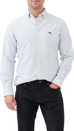 Rodd & Gunn Gunn Oxford Stripe Sports Fit Shirt