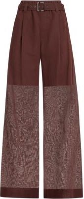 Brunello Cucinelli Loose trousers in Bordeaux at Nordstrom, Size 34 It