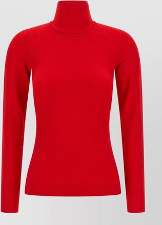 Perfect Moment cashmere-blend ribbed slim-fit mock-neck sweater