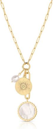 Thatch Solario Necklace in Mother Of Pearl at Nordstrom
