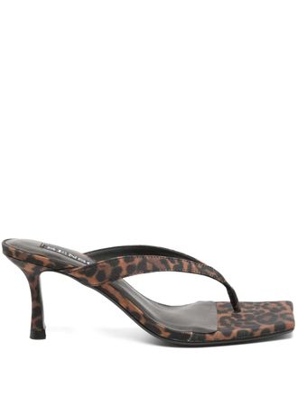 Senso 70mm Elvie IV sandals - women - Leather/Leather/Resin - 40 - Brown