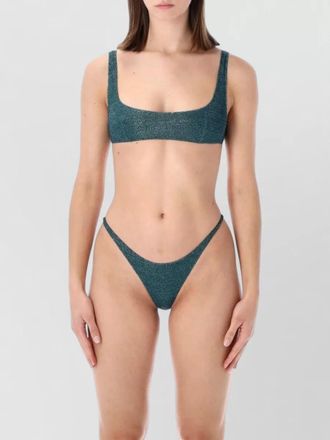 Os&eacute;ree lumiere one piece swimsuit high cut