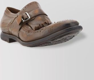 Churchs lace-up shoes with metal buckle detail