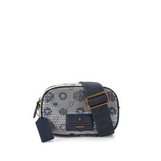 Kurt Geiger Womens Chiswick Camera Bag - Blue Fabric - One Size