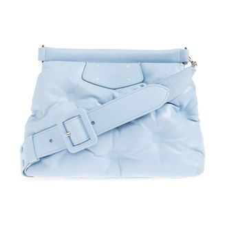 Maison Margiela unisex, Tassen, Blauw, Maat: ONE Size Leer
