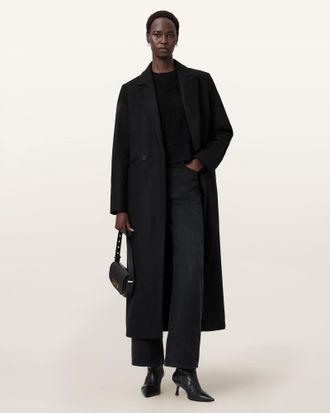 AllSaints Nellie Double Breasted Coat