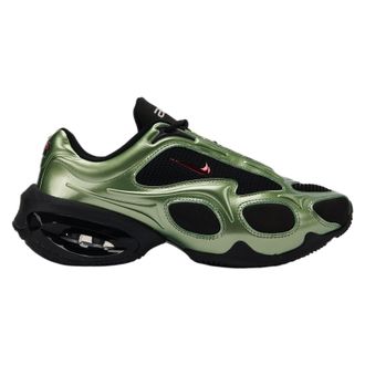 Nike Womens WMNS AIR MAX Muse Sneaker, Black University Red Oil Green, 5.5 UK