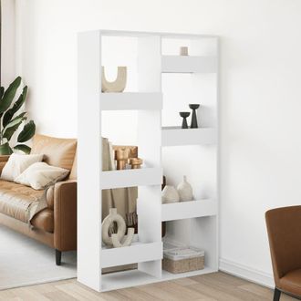 Berkfield Home Room Divider White 100x33x175 cm Engineered Wood | Size: 100 x 33 x 175 cm