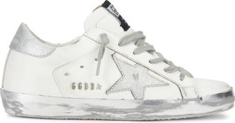 Golden Goose Super-Star Sneakers - Dames - Sneakers - Grijs - 34 EU - Leer - Schoenen
