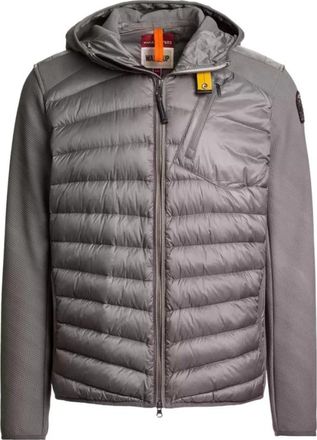 Parajumpers Sport - Heren - Gewatteerde jassen - Grijs - M - Polyester - Jassen