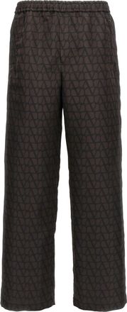 Valentino Garavani Black Cargo Pants