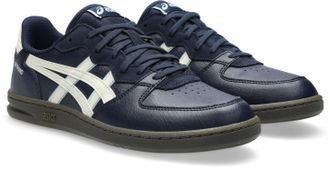 Asics Sneaker ASICS SPORTSTYLE SKYHAND OG, Damen, Gr. 37,5, midnight, ivory, Leder, Schuhe Sneaker