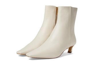 Michael Kors Cosmo Kitten Bootie Womens Boots Light Cream : 6 M, Leather/Polyester/Rubber