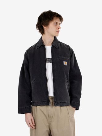 Carhartt Work in Progress OG Detroit jacket black grind washed
