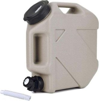 OEM Botella De Agua Con Grifo Y Tap&oacute;n De Rosca, Libre De Bpa, Recipiente Port&aacute;til Con Asa, Ideal Para Acampar, Picnics Y Senderismo