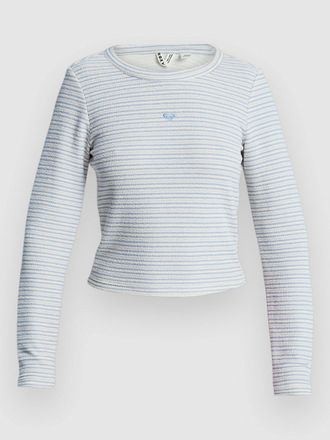 Roxy Spellbound Stripes Maglietta a manica lunga bianco