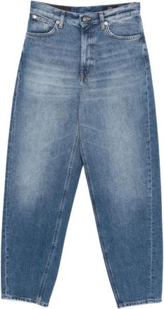 Dondup Cropped Jeans - Dames - Cropped Jeans - Blauw - W24 - Katoen - Jeans