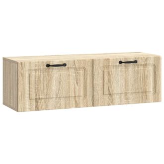 vidaXL Mueble Para Tv De Pared Roble Sonoma 98 X 31 X 30 Cm Vidaxl
