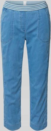 Toni Jogpants mit elastischem Bund Modell Sue in Hellblau, Gr&ouml;&szlig;e 38