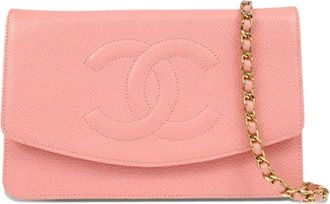 Chanel Borsa a spalla in pelle 2005 - Rosa