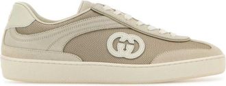 Gucci Beige Logo Sneakers