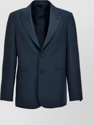Fendi structured notch lapel jacket
