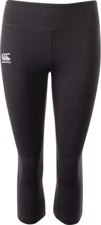 Canterbury Of New Zealand Dames/Dames Vapodri Capri Legging (Jet Zwart)