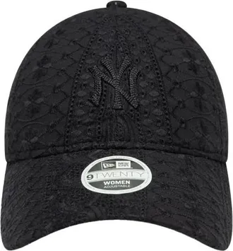 New Era Black 9TWENTY Embroidered Baseball Hat