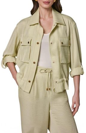DKNY Roll Tab Sleeve Jacket in Citrus at Nordstrom, Size X-Large