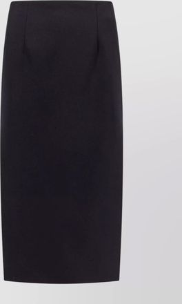 Valentino virgin wool midi pencil skirt