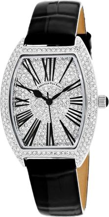 Christian Van Sant Womens Silver dial Watch