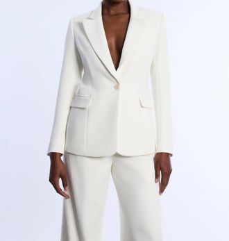 Bcbgmaxazria Womens Tailored Jacket In Jasmine
