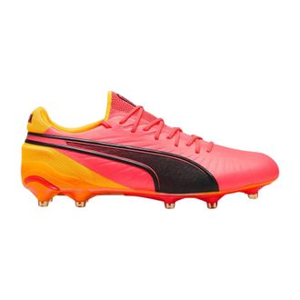 Puma Mens King Ultimate Tricks Firm Ground Football Boots (Orange) - Size UK 9.5