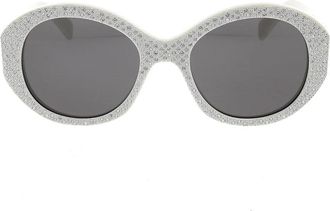 Celine Chique Zonnebril - Dames - Zonnebrillen - Wit - ONE Size - Accessoires