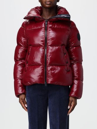 Save The Duck Jacket Woman color Burgundy