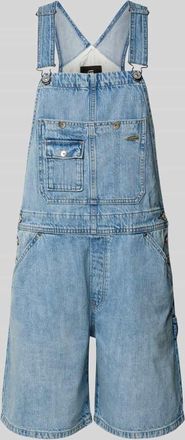 G-Star Loose Fit Latzhose mit Eingrifftaschen in Hellblau, Größe XS