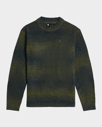 G-Star Mens Gradient Stripe Sweater