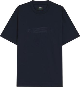 HUGO BOSS Heren, Tops, Blauw, Maat: XL