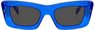 Prada square-frame sunglasses - women - Acetate - 50 - Blue