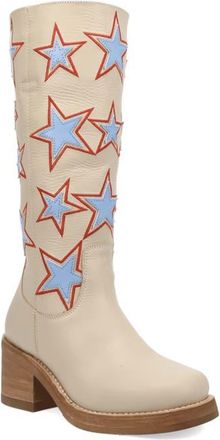 Dingo American Dream Tall Boot in Cream at Nordstrom, Size 9.5