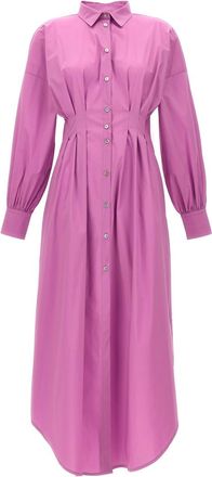 Le Twins Purple Cristiana Shirt Dress