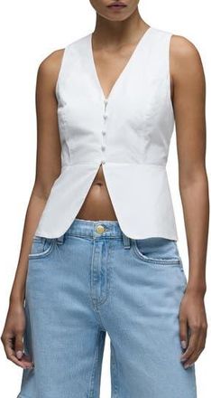 Hudson Laissez Vest in White at Nordstrom Rack, Size X-Small